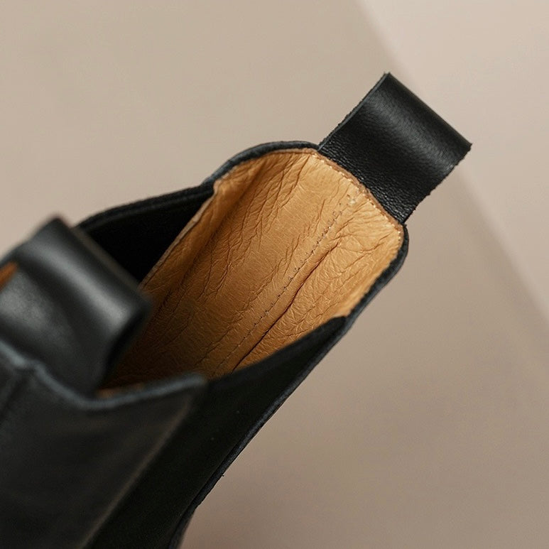 Leather boots | Pure world