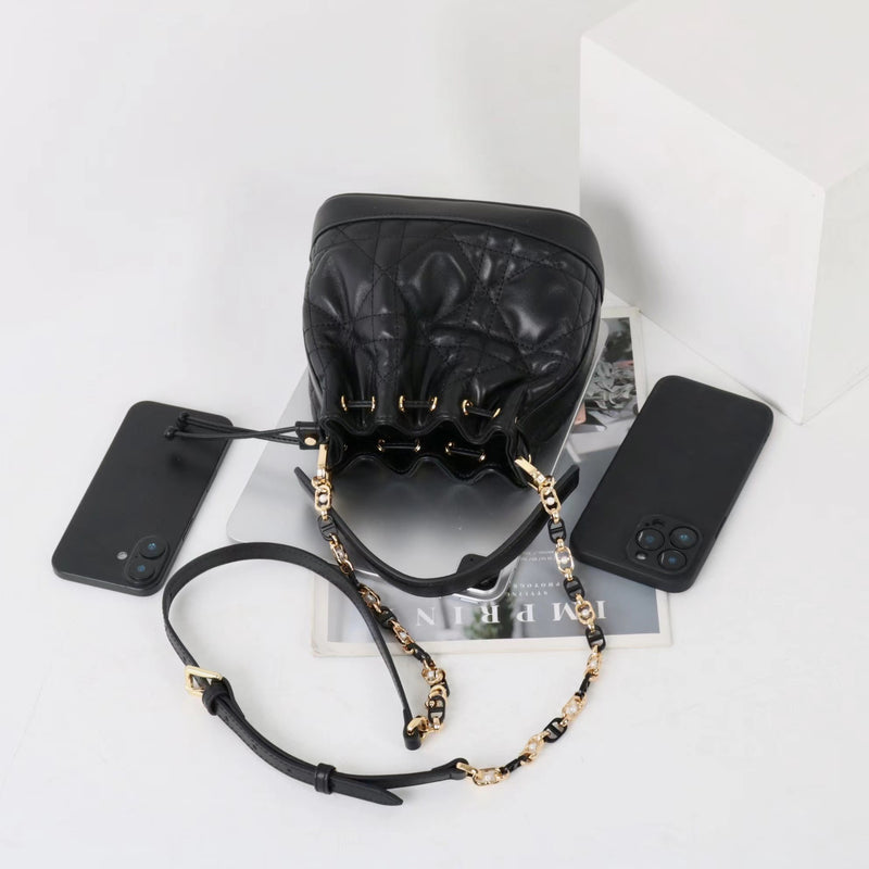 Genuine Sheepskin Bucket Bag | Soft dream