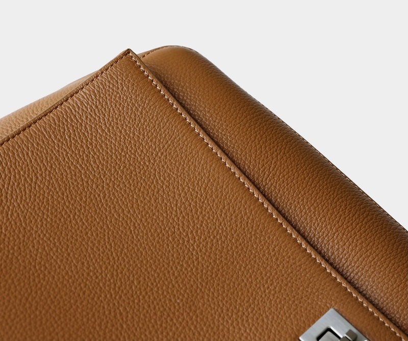 Full-Grain Leather Bag | Alba