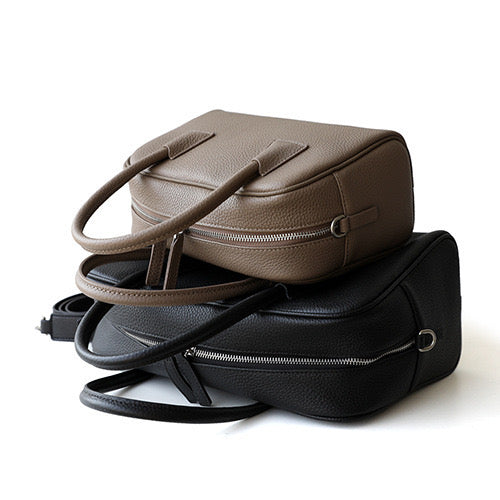 Full-Grain Leather bag | Boston 2# | L and S Size