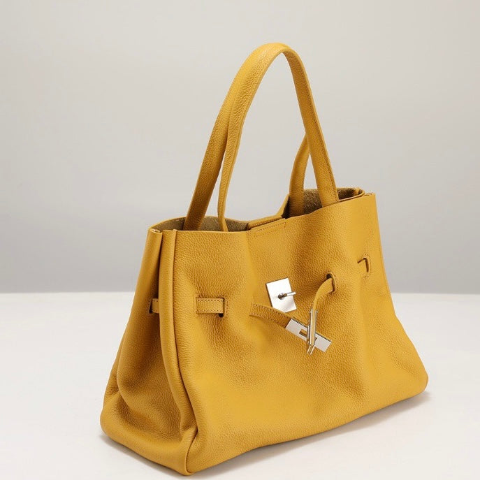 Full-Grain Leather Bag | Clouds