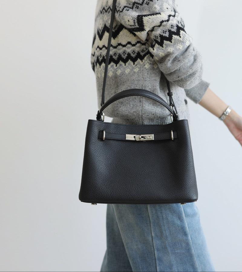 Full-Grain Leather Bag |  Astra Tote