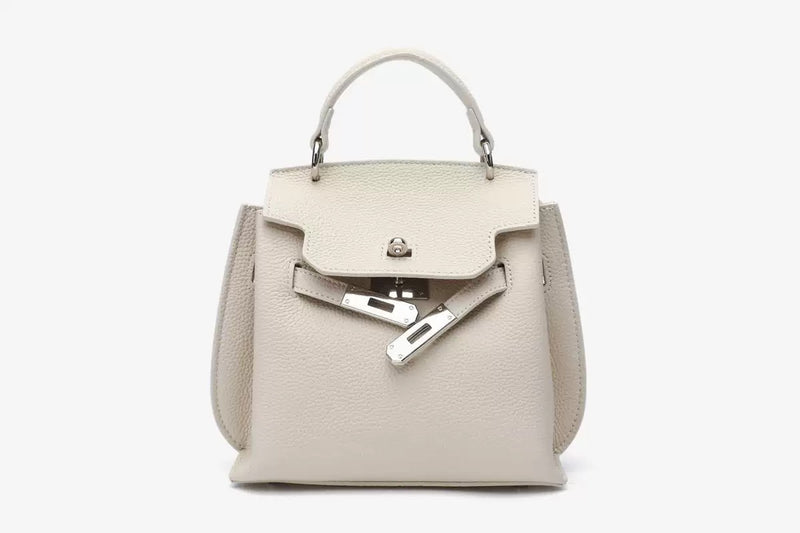 Full-Grain Leather  bag | First record-mini