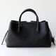 Full-Grain Leather bag | All black