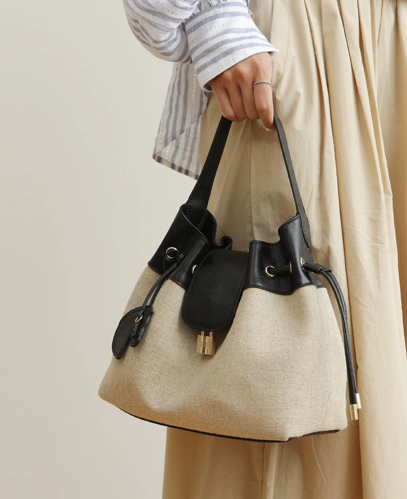 Linen Canvas and Full-Grain Leather | Belmont