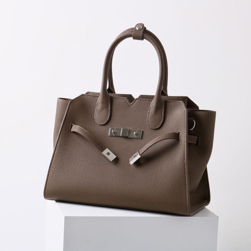 Full-Grain Leather Bag | Pure tea