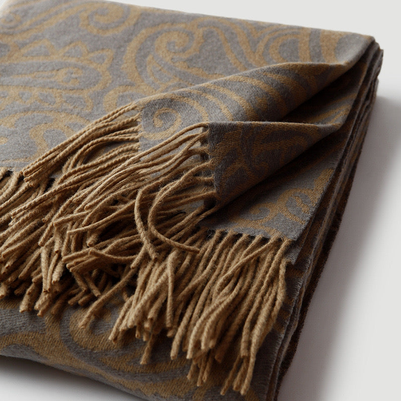 Luxurious Lambswool blanket | Cloudy