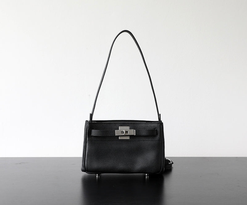 Full-grain Leather Bag | Tea