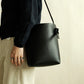 Full-Grain Leather bag | bucket handbag | Ego
