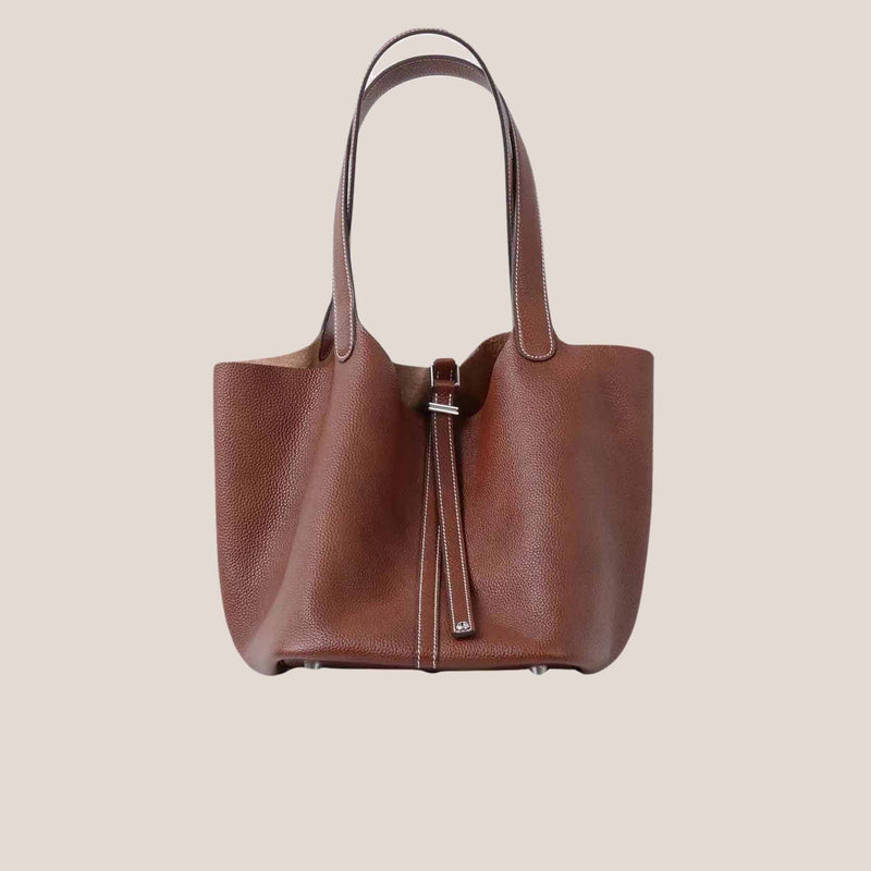 Full-Grain Leather Bucket Bag | Energy