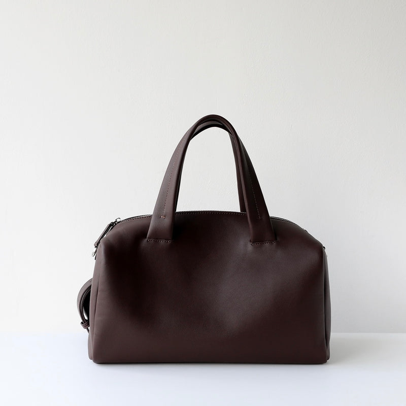 Full-Grain Leather Bag | Maison Boston