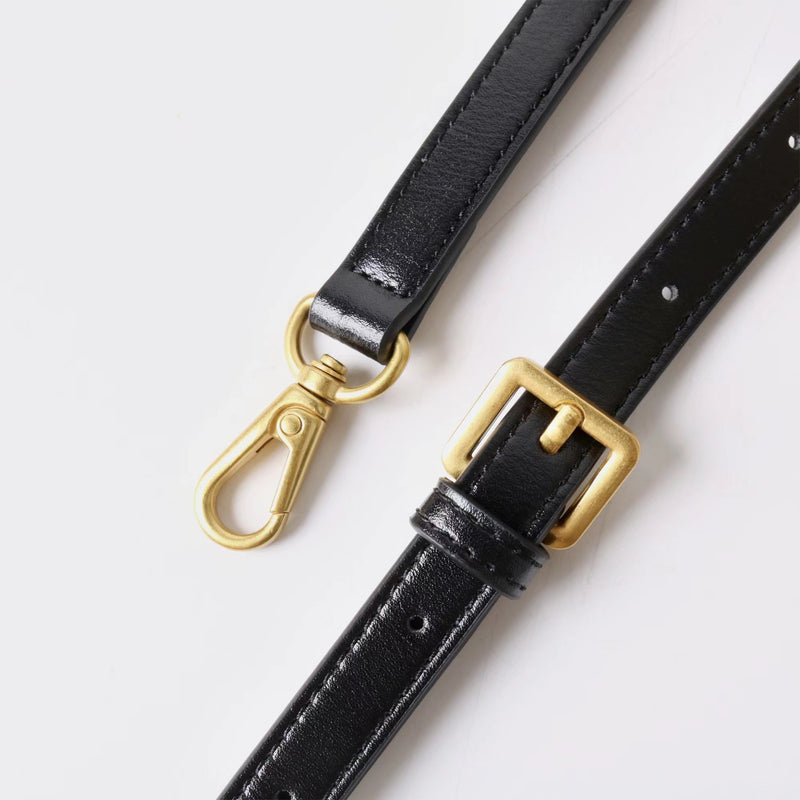 PP grass and Top-grain leather Bag | Sunshine