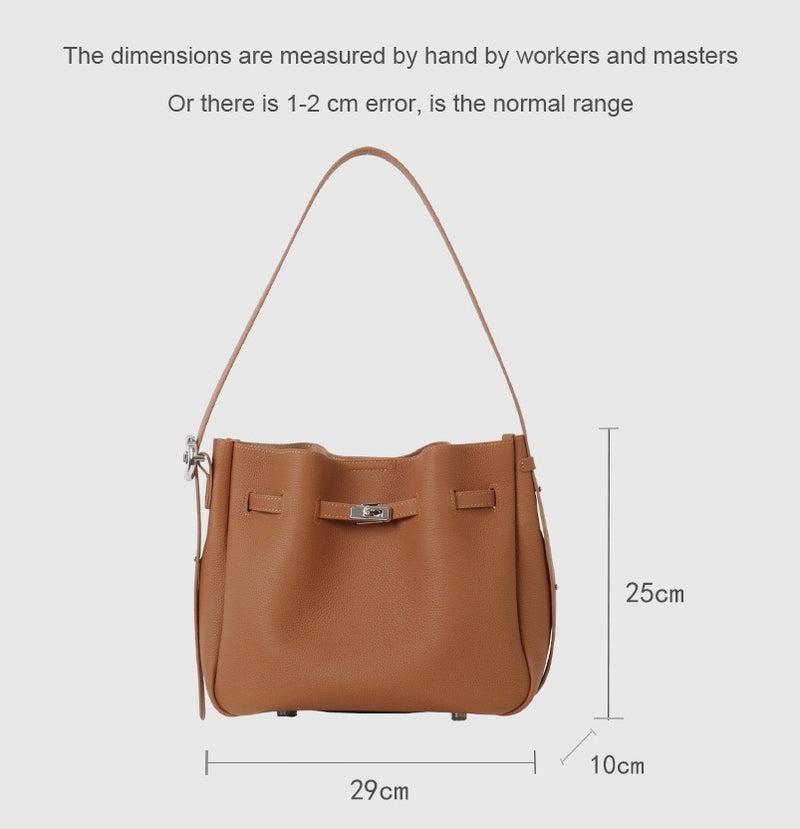 Full-Grain Leather Bag | Follow you