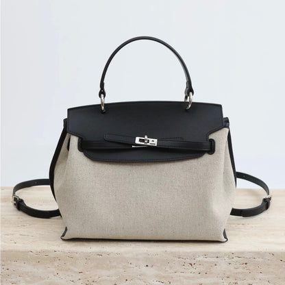 Linen canvas and Cowhide leather | Everyday carry