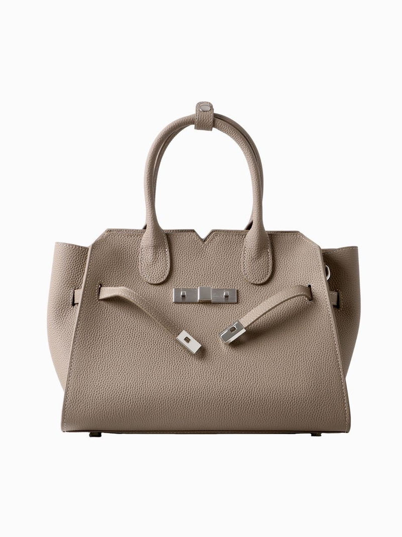 Full-Grain Leather Bag | Pure tea
