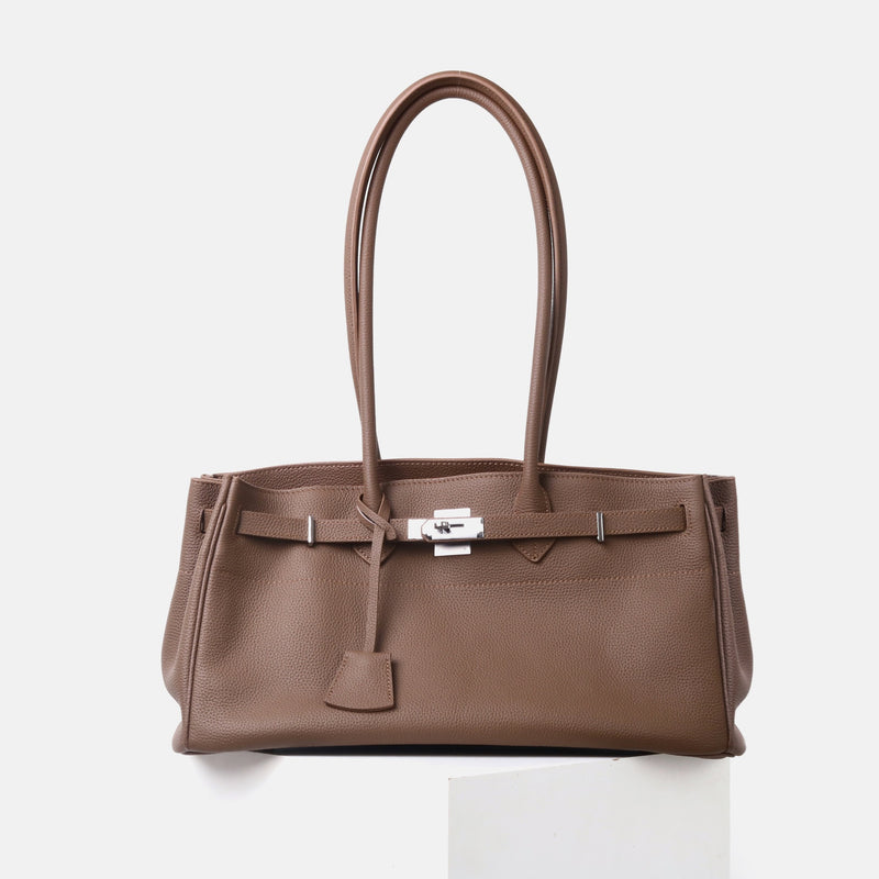 Forever classic 3# | Leather tote for Work |  Full-Grain Leather Bag