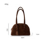 Nubuck Leather Bag | Luna Shell