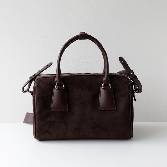 Full-Grain Leather Bag |  Suede bag | Forme Boston