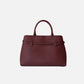 Full-Grain Leather Bag | Sea and woman