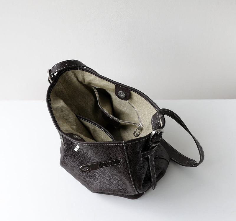 Full-grain leather bag | Belleau