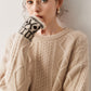 Cable-Knit Cashmere Sweater | Clara
