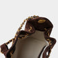 Suede Lambskin Chain Bag | Solea