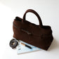 Full-Grain Leather Bag | Sea and woman