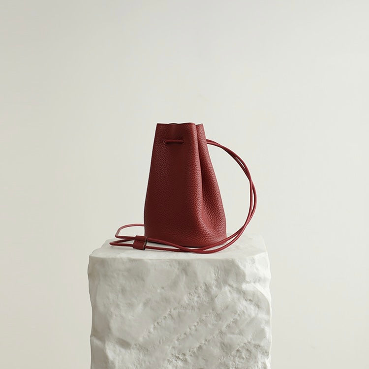 Full-Grain Leather mini bag | Colorful elegance