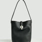 Full-Grain Leather Bag | Noir