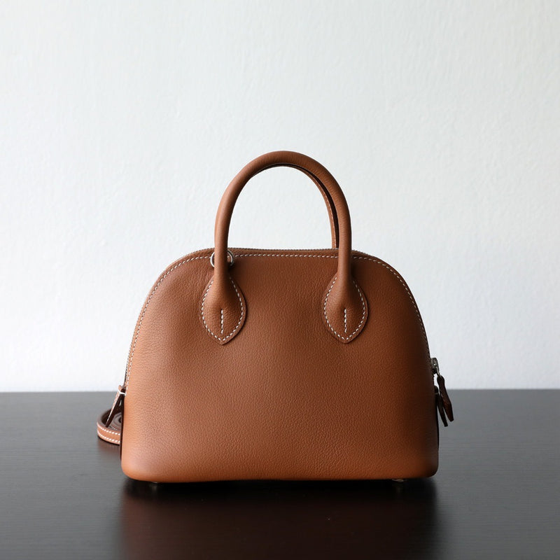 Full-Grain Leather bag | Sea shell