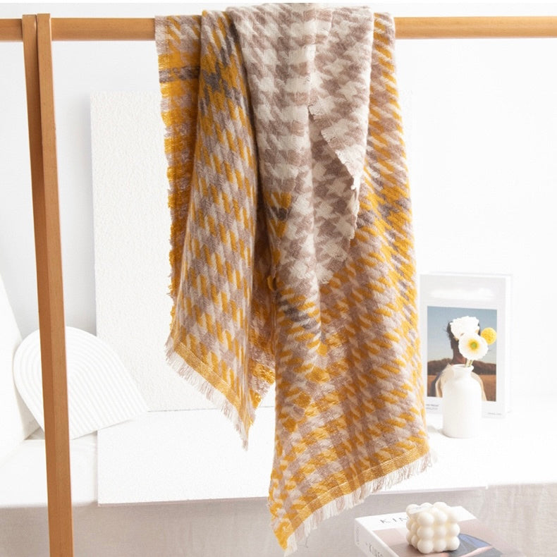 Wool Scarf / Yellow dream