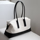 Canvas and Full-grain leather Tote |  Open Road
