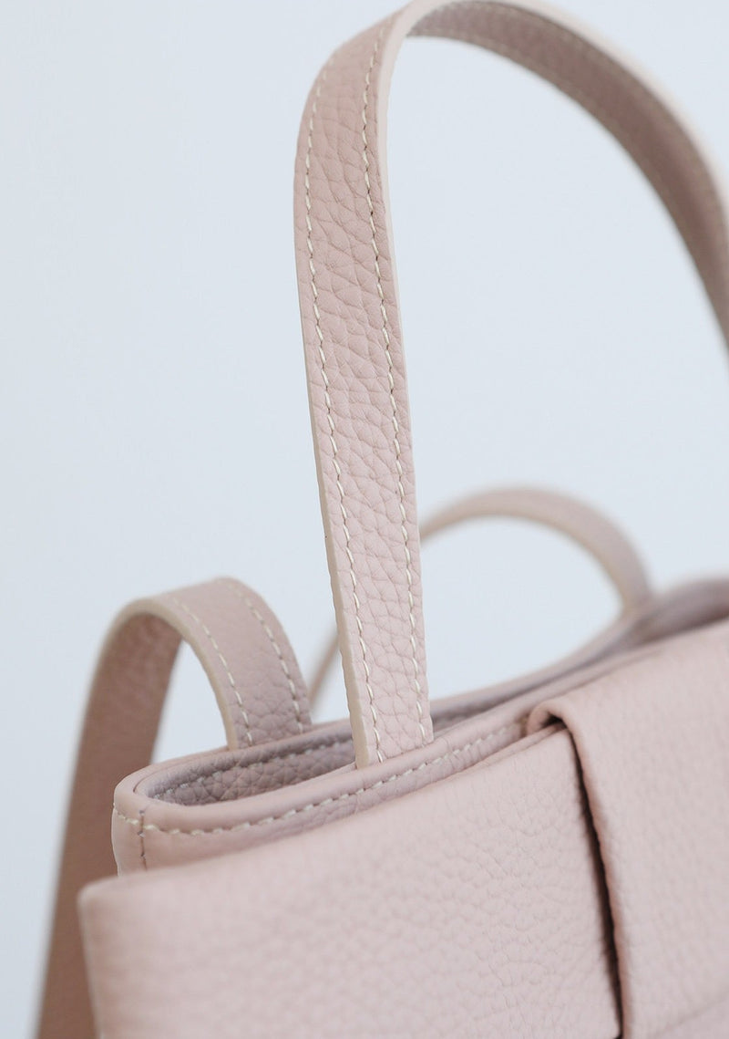 Full-Grain Leather Bag |  Bow Crossbody Bag | Roselle