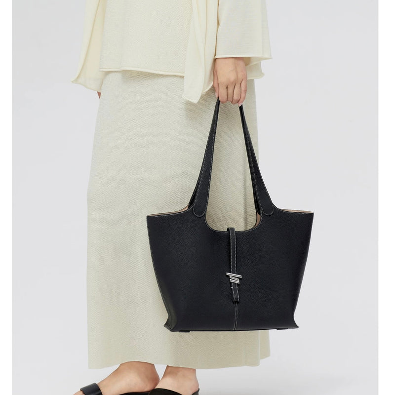 Full-Grain Leather bag | Timing