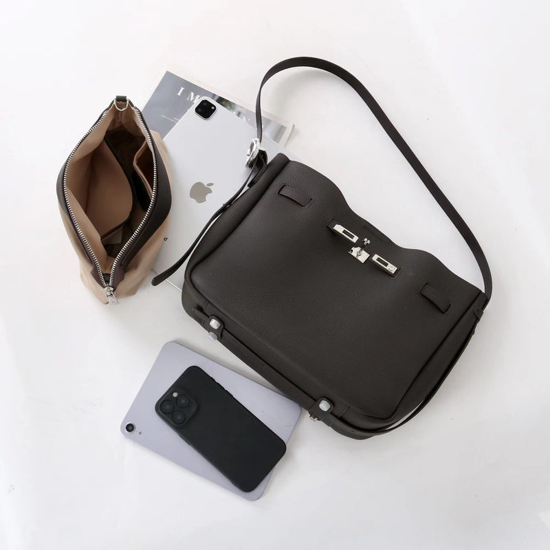 Full-Grain Leather Bag | Follow you