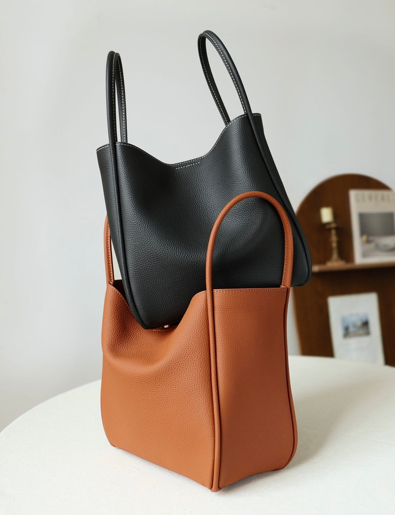 Full-Grain Leather Bag| Ella Tote