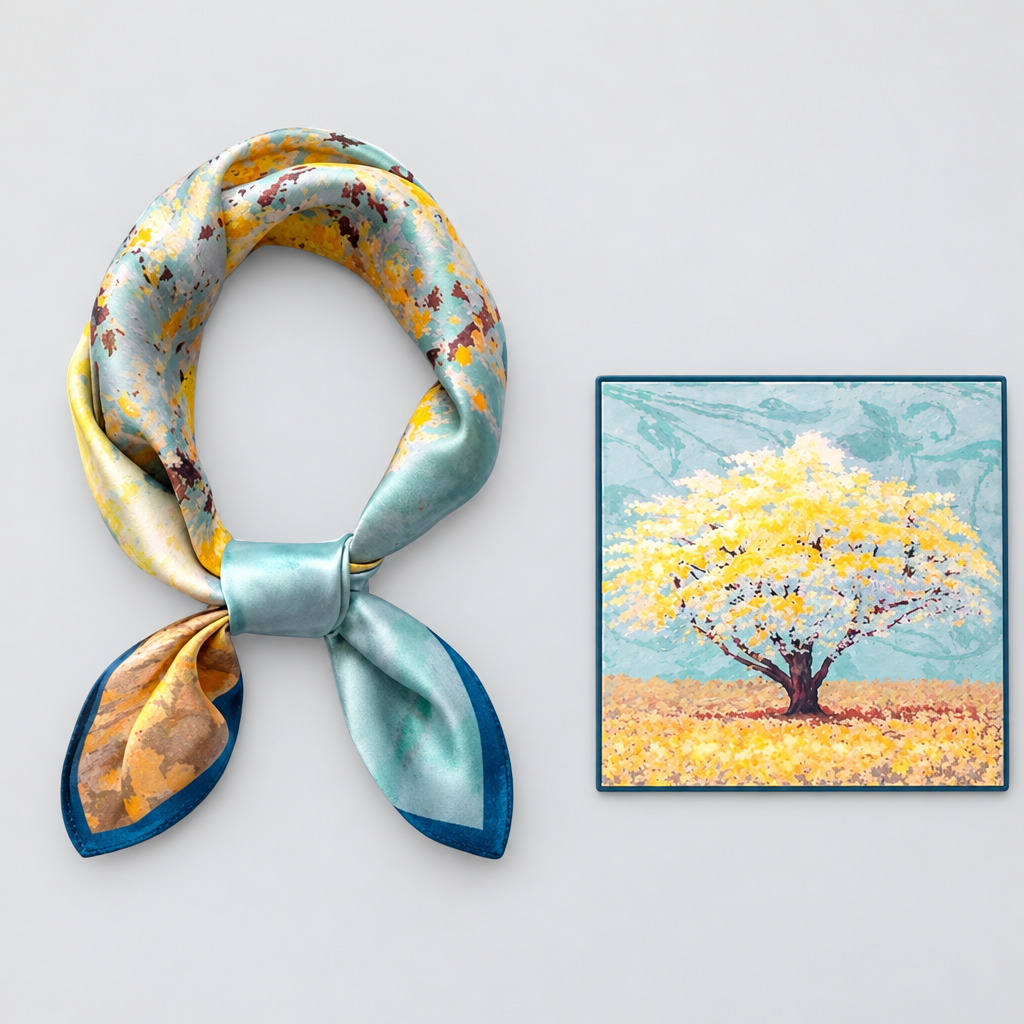 Autumn | Silk Scarf
