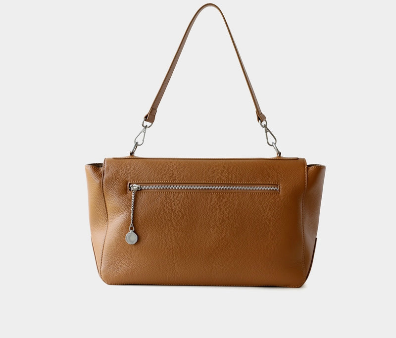 Full-Grain Leather Bag | Alba