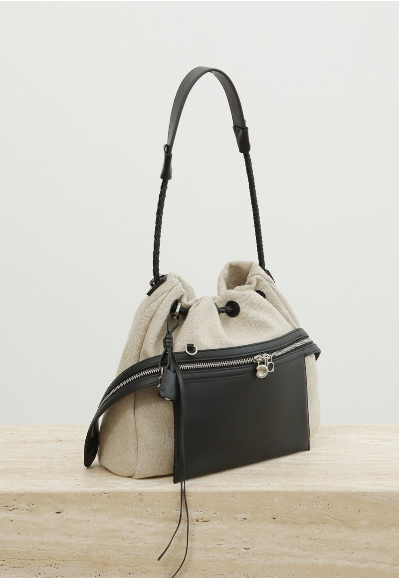 Linen Canvas and Full-Grain Leather | Envelope