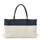 Full-Grain Leather and Canvas Bag | Maxi Carryall