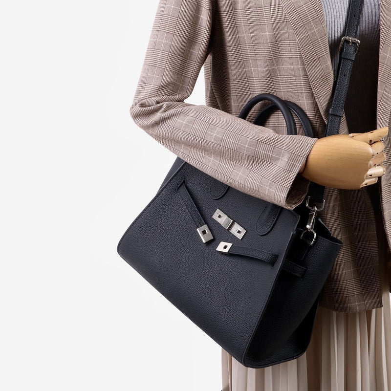 Full-Grain Leather Bag | Pure tea