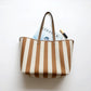 Canvas bag with cowhide leather | Ocean