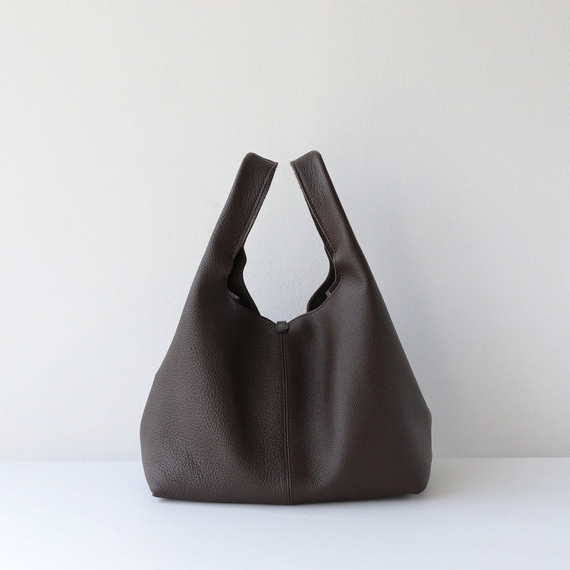 Full-Grain Lamb Leather Bag | Luna Ring