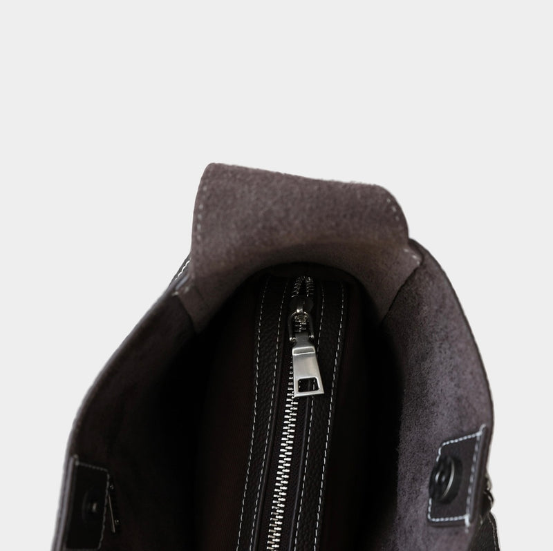 Full-Grain Leather bag | Key Word