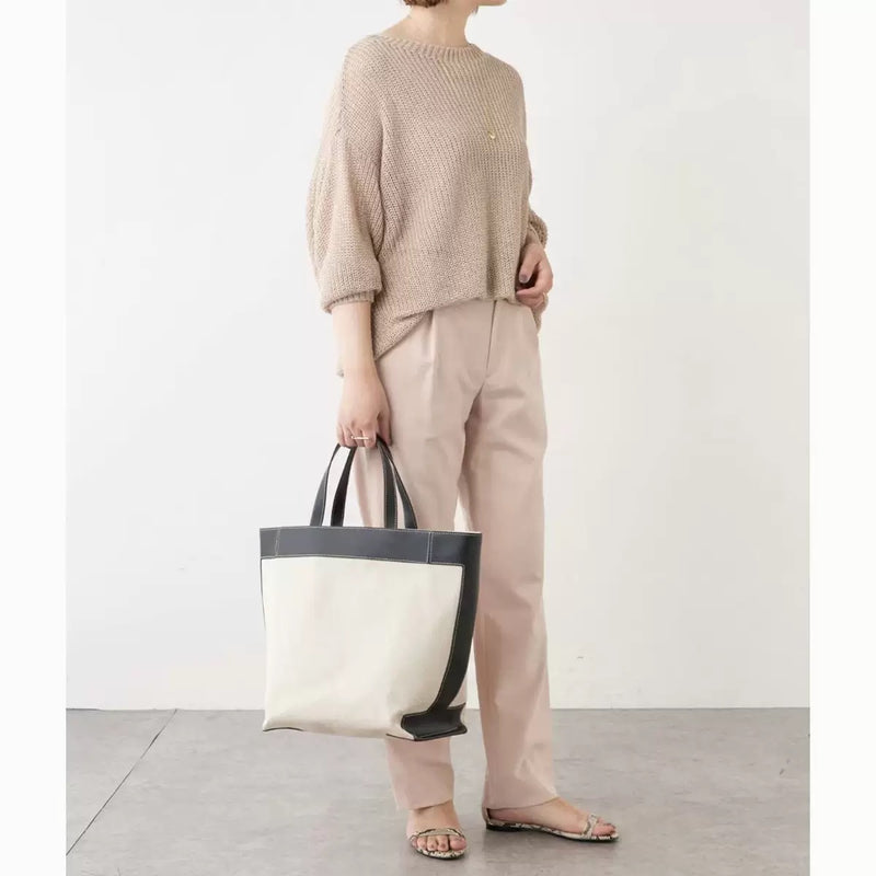 Full-Grain Leather and Canvas Bag | Simple Apple