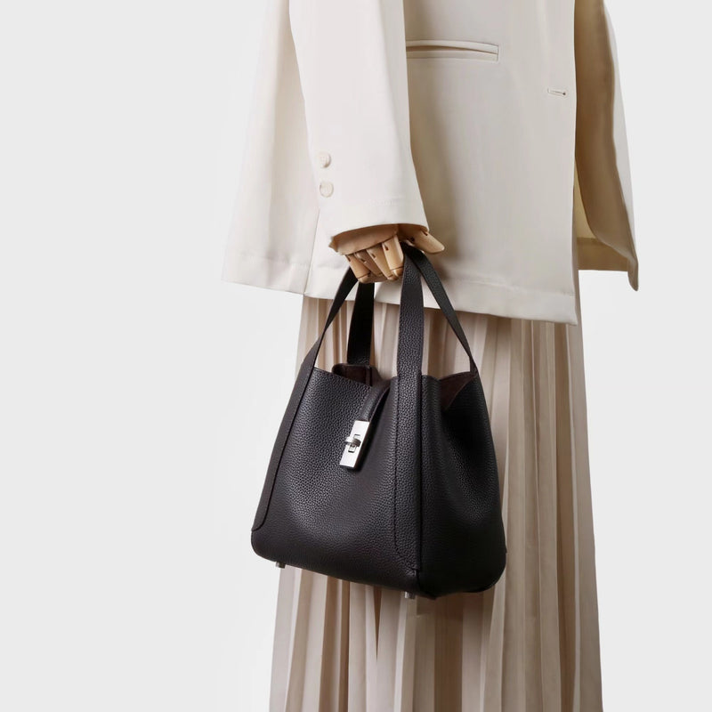 Full-Grain Leather Bag | Flexa