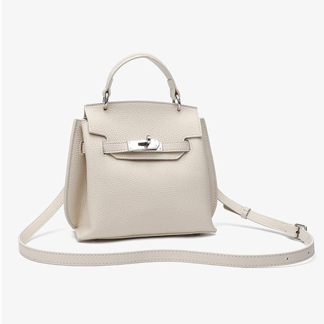 Full-Grain Leather  bag | First record-mini