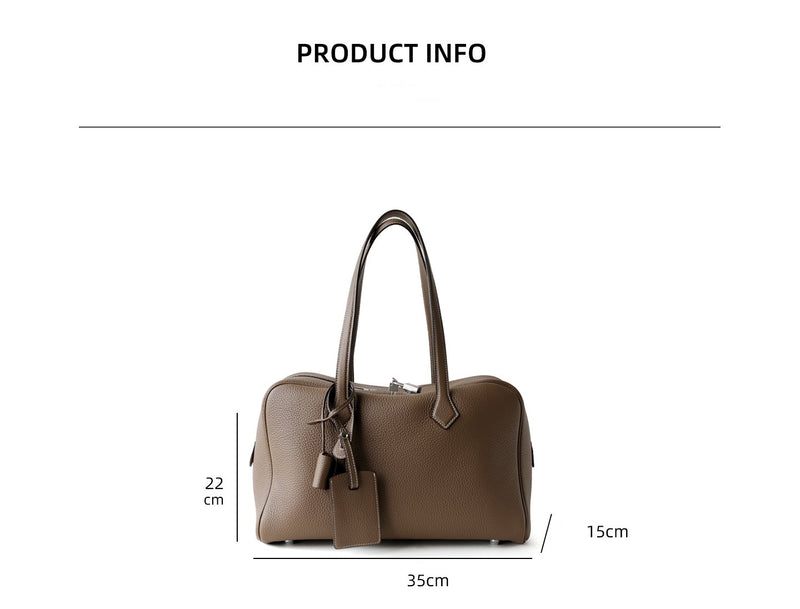 Full-Grain Leather bag | Big world