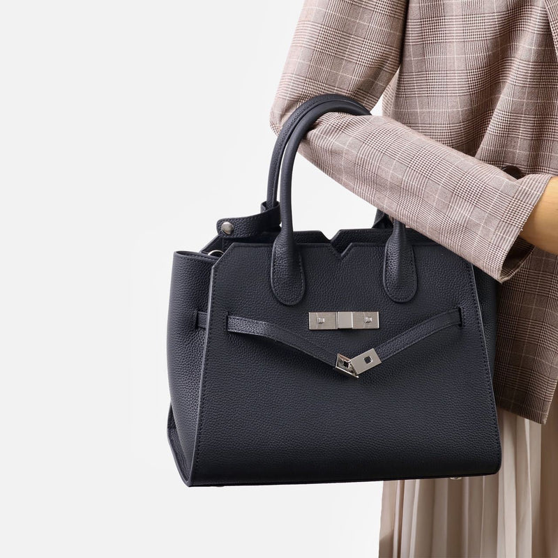 Full-Grain Leather Bag | Pure tea