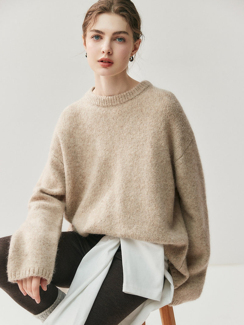 Alpaca Wool sweater | Camille